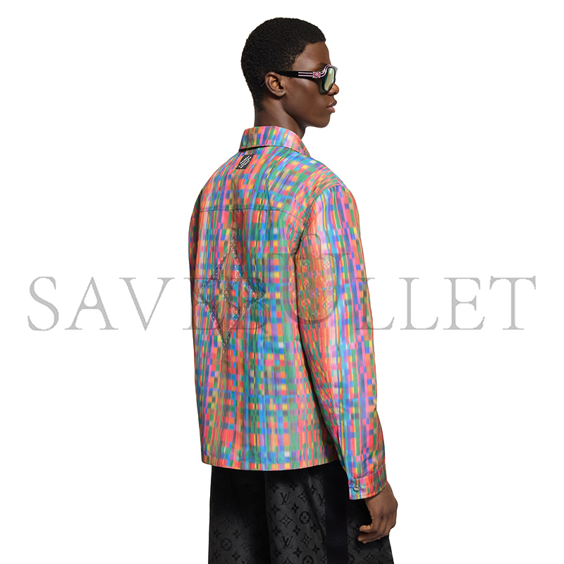 LOUIS VUITTON TROMPE L’OEIL PRINTED OVERSHIRT 1AGTGX